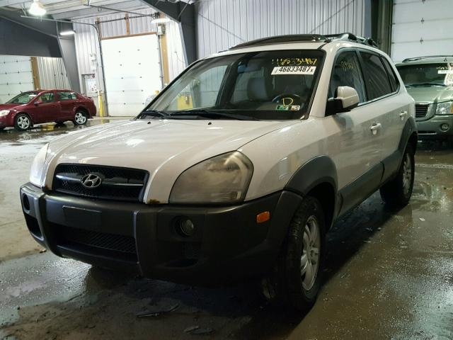 KM8JN12D56U290597 - 2006 HYUNDAI TUCSON WHITE photo 2