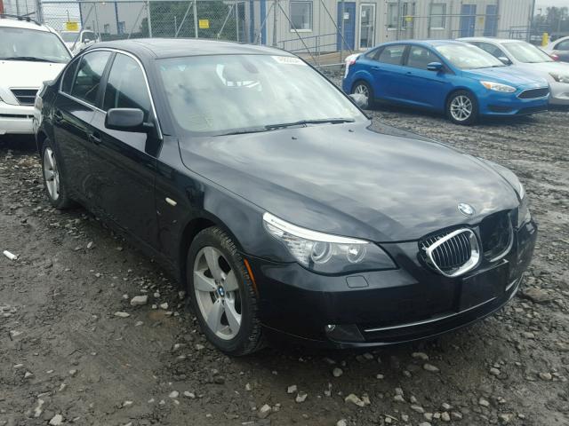 WBANV13588CZ57715 - 2008 BMW 528 XI BLACK photo 1