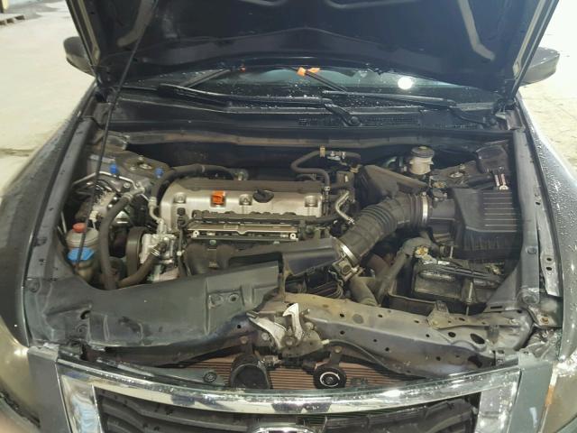 1HGCP2F32AA169505 - 2010 HONDA ACCORD LX GRAY photo 7