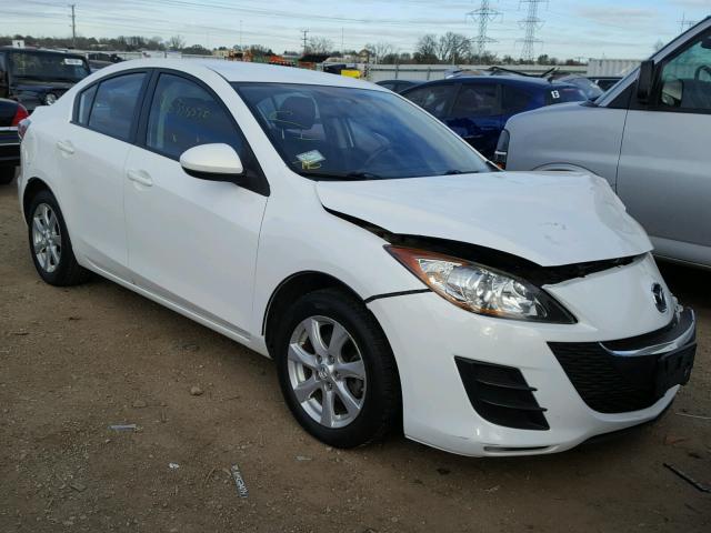 JM1BL1SF1A1165378 - 2010 MAZDA 3 I WHITE photo 1