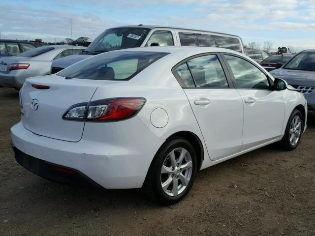 JM1BL1SF1A1165378 - 2010 MAZDA 3 I WHITE photo 4