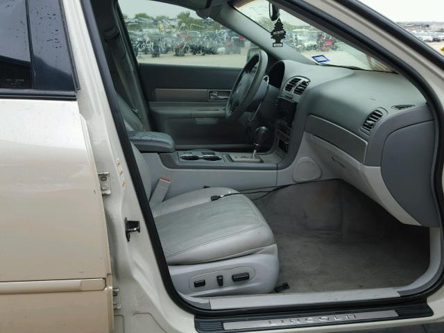 1LNHM87A84Y600644 - 2004 LINCOLN LS CREAM photo 5