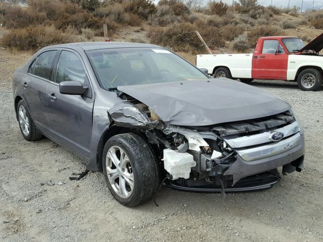 3FAHP0HA0CR402204 - 2012 FORD FUSION SE GRAY photo 1