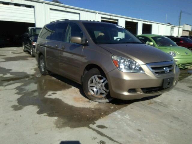 5FNRL38657B402407 - 2007 HONDA ODYSSEY EX TAN photo 1