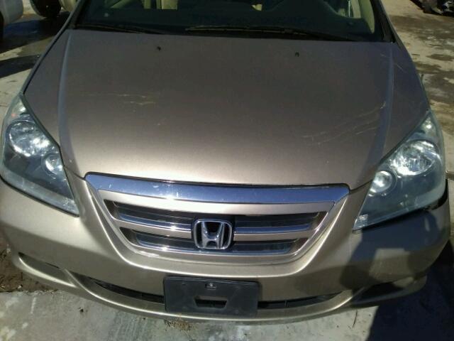 5FNRL38657B402407 - 2007 HONDA ODYSSEY EX TAN photo 7