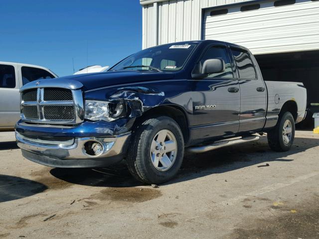 1D7HA18N53S154451 - 2003 DODGE RAM 1500 S BLUE photo 2