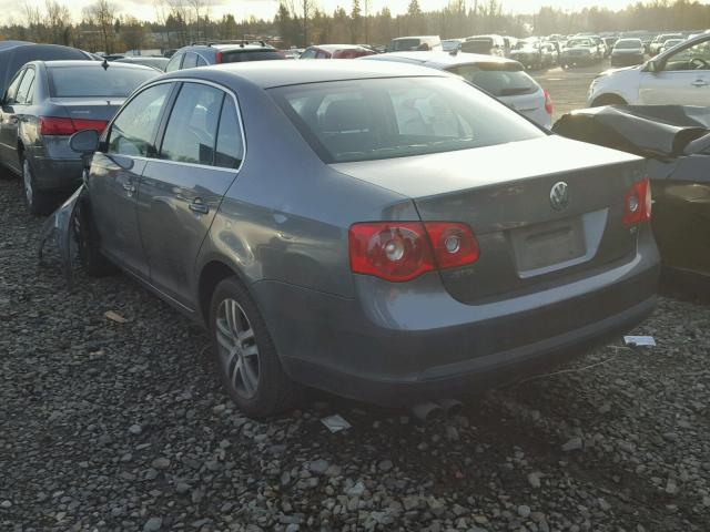 3VWRF71K46M804285 - 2006 VOLKSWAGEN JETTA 2.5 GRAY photo 3