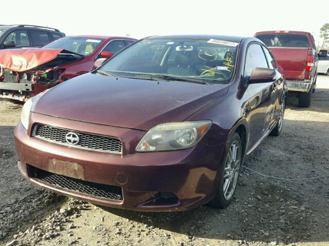 JTKDE177150034539 - 2005 TOYOTA SCION TC BURGUNDY photo 2