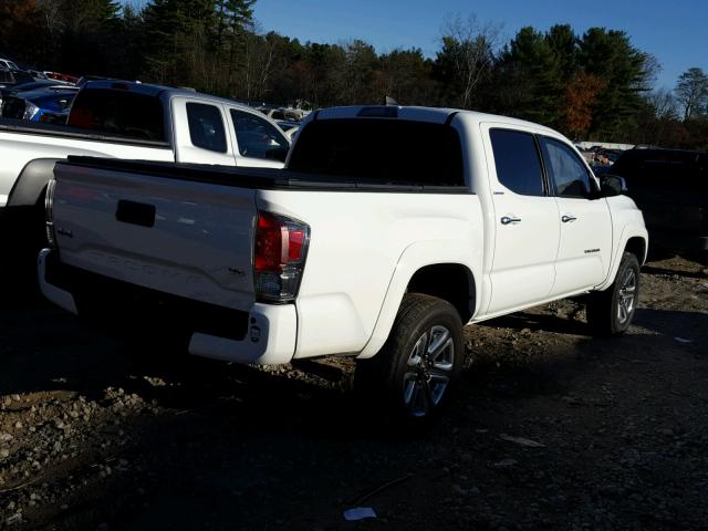 3TMGZ5AN0GM037407 - 2016 TOYOTA TACOMA DOU WHITE photo 4