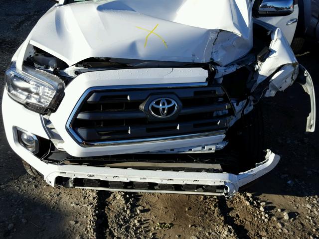 3TMGZ5AN0GM037407 - 2016 TOYOTA TACOMA DOU WHITE photo 7