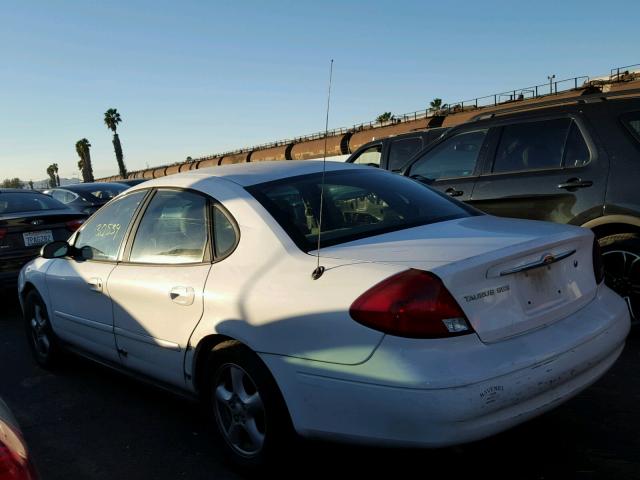 1FAFP55213A236352 - 2003 FORD TAURUS SES WHITE photo 3