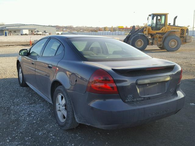 2G2WP552X81158721 - 2008 PONTIAC GRAND PRIX GRAY photo 3