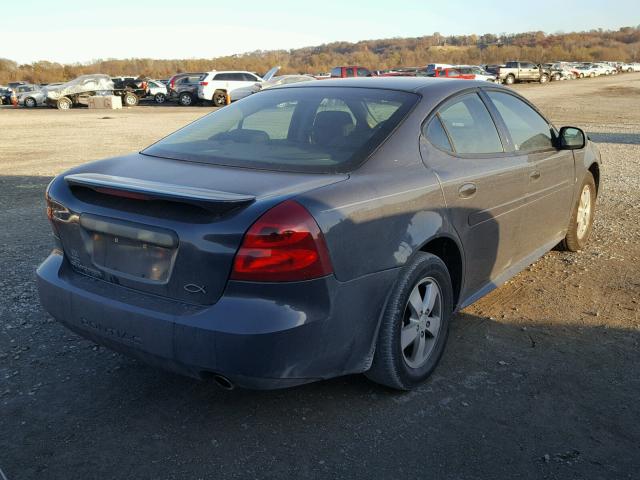 2G2WP552X81158721 - 2008 PONTIAC GRAND PRIX GRAY photo 4