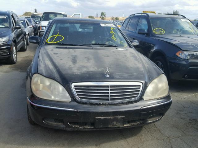 WDBNG70J9YA084312 - 2000 MERCEDES-BENZ S 430 BLACK photo 9