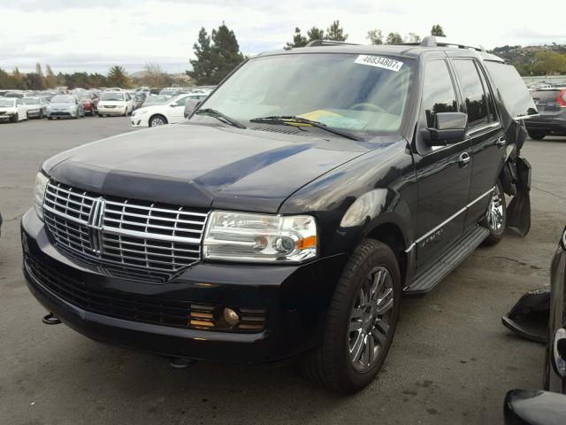 5LMFU27518LJ07136 - 2008 LINCOLN NAVIGATOR BLACK photo 2