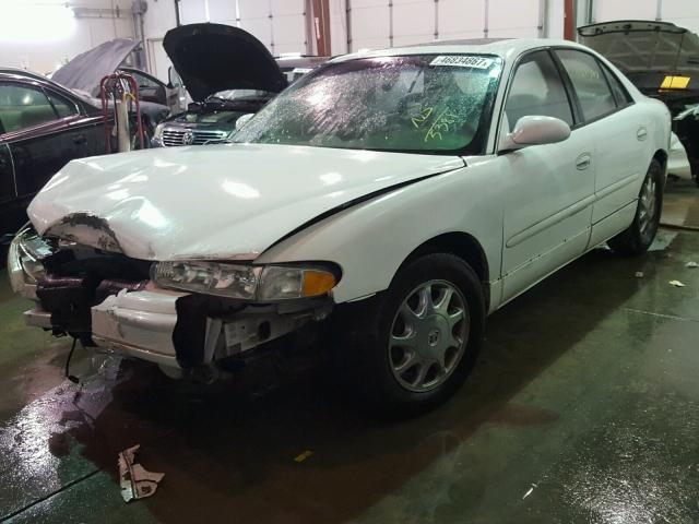 2G4WF521XX1523581 - 1999 BUICK REGAL GS WHITE photo 2