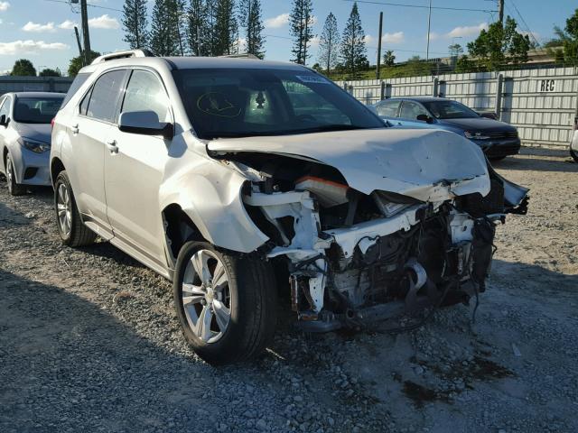 1GNFLGEK7EZ135295 - 2014 CHEVROLET EQUINOX LT WHITE photo 1