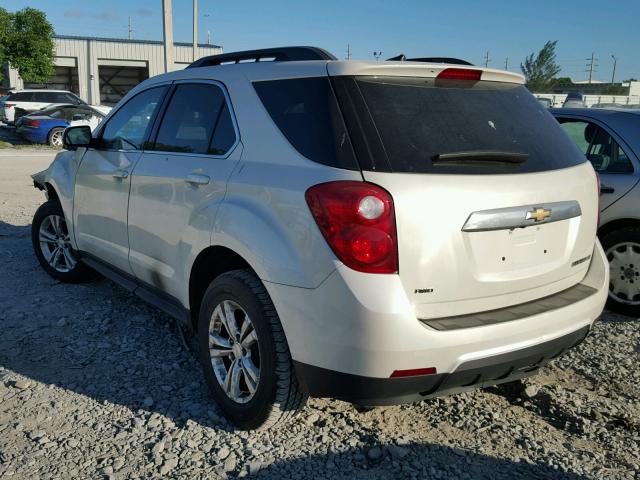 1GNFLGEK7EZ135295 - 2014 CHEVROLET EQUINOX LT WHITE photo 3