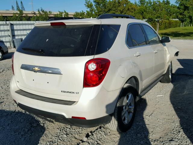 1GNFLGEK7EZ135295 - 2014 CHEVROLET EQUINOX LT WHITE photo 4