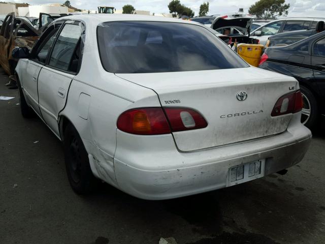 1NXBR18E0WZ054903 - 1998 TOYOTA COROLLA VE WHITE photo 3