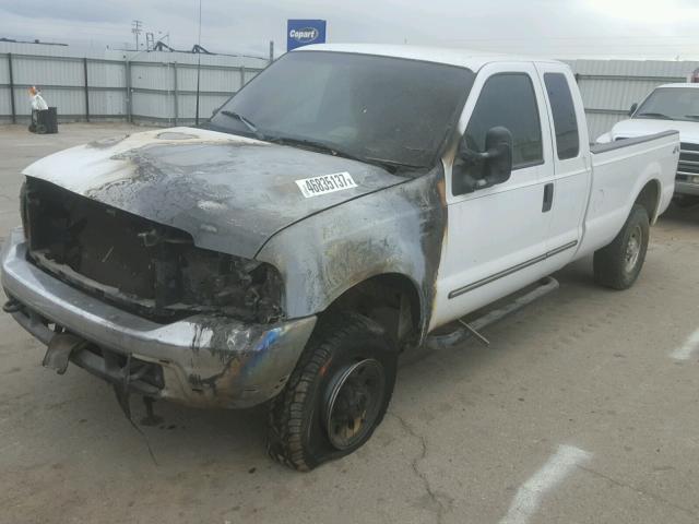 1FTNX21L7YED90826 - 2000 FORD F250 SUPER WHITE photo 2