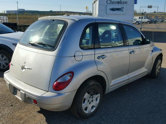 3A8FY48B88T126212 - 2008 CHRYSLER PT CRUISER SILVER photo 4