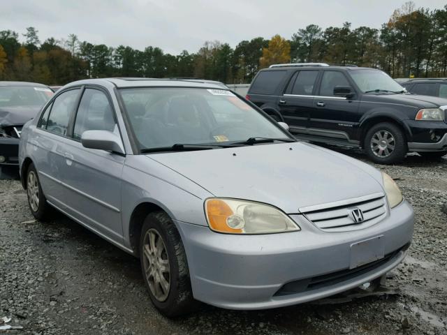 2HGES26723H612105 - 2003 HONDA CIVIC EX SILVER photo 1