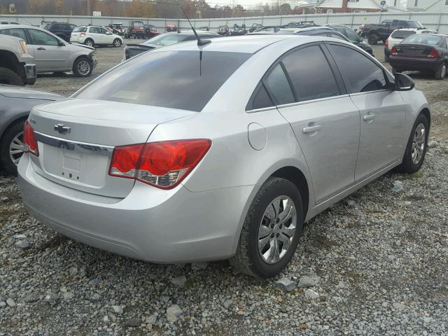 1G1PC5SH3B7112705 - 2011 CHEVROLET CRUZE LS SILVER photo 4