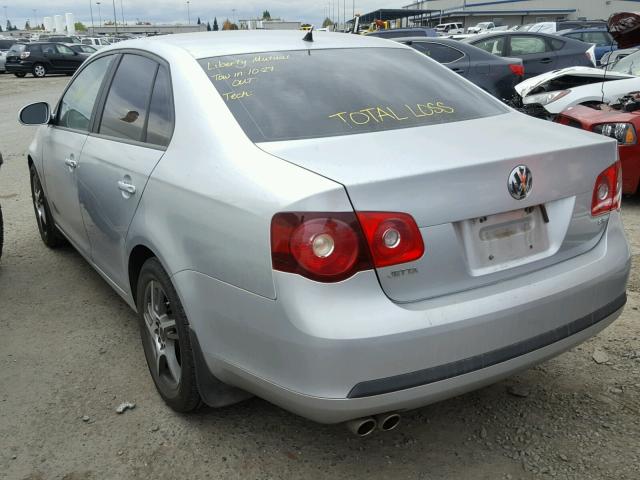 3VWPG71KX7M185603 - 2007 VOLKSWAGEN JETTA 2.5 GRAY photo 3