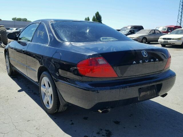 19UYA42711A013970 - 2001 ACURA 3.2CL TYPE BLACK photo 3