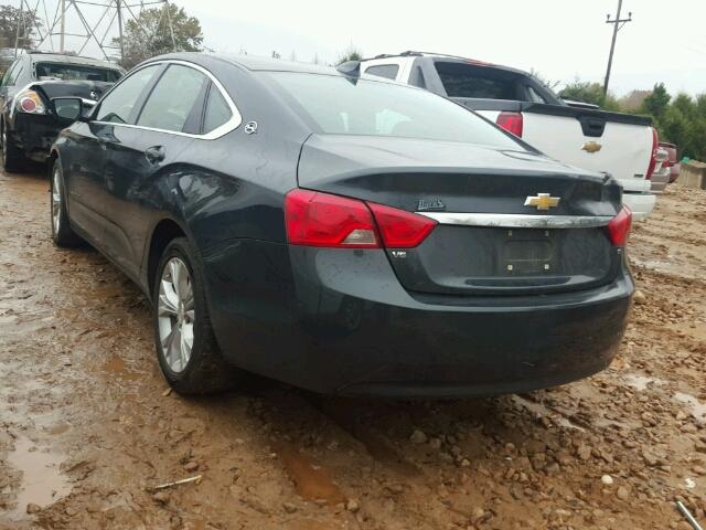 2G1125S35F9295882 - 2015 CHEVROLET IMPALA LT GRAY photo 3