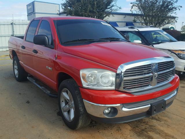 1D7HA18N98S568162 - 2008 DODGE RAM 1500 S RED photo 1