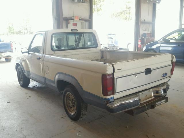 1FTCR10X5LUC10242 - 1990 FORD RANGER WHITE photo 3