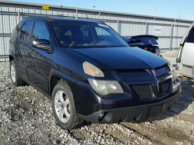 3G7DA03E24S505072 - 2004 PONTIAC AZTEK BLACK photo 1