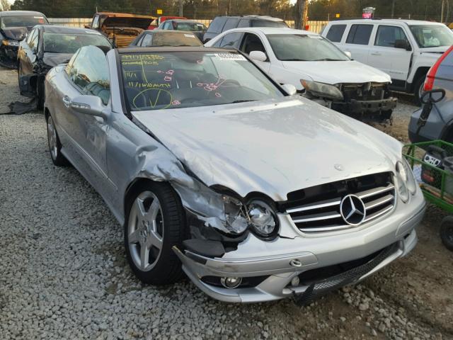 WDBTK75GX6T060654 - 2006 MERCEDES-BENZ CLK 500 SILVER photo 1