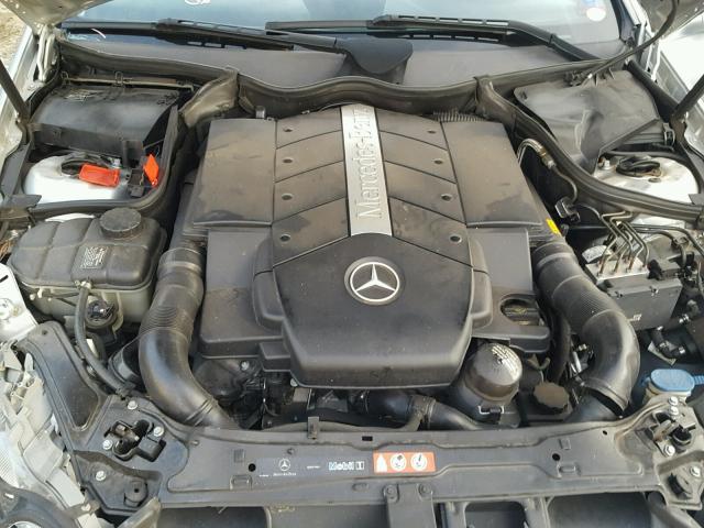 WDBTK75GX6T060654 - 2006 MERCEDES-BENZ CLK 500 SILVER photo 7