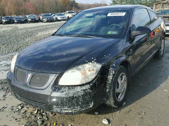 1G2AL18FX87127839 - 2008 PONTIAC G5 BLACK photo 2