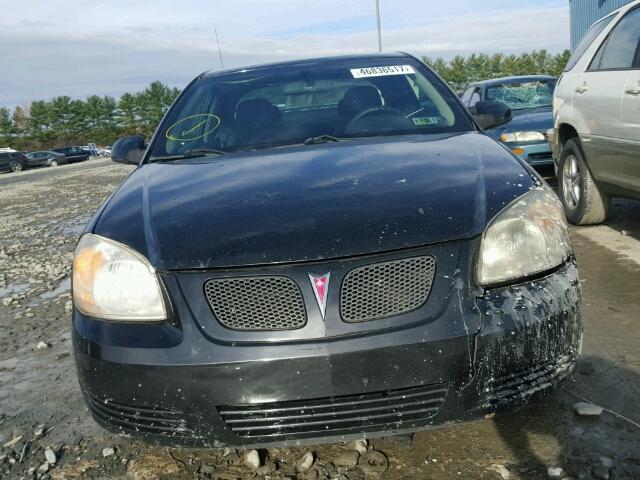 1G2AL18FX87127839 - 2008 PONTIAC G5 BLACK photo 9