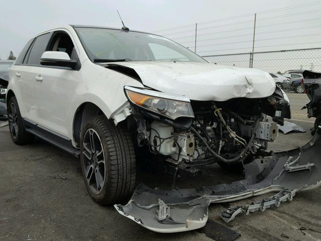 2FMDK3J90DBA97940 - 2013 FORD EDGE Beyaz fotoğraf 1