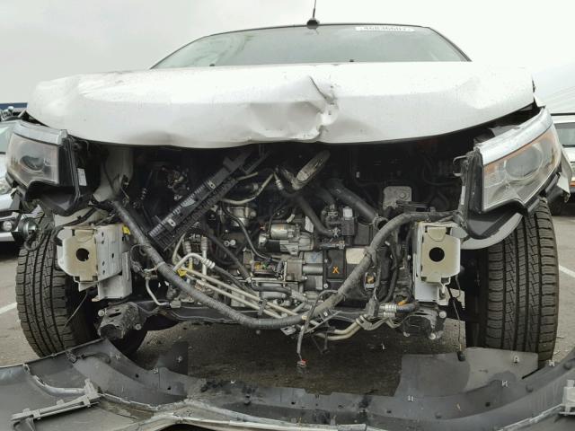 2FMDK3J90DBA97940 - 2013 FORD EDGE WHITE photo 9