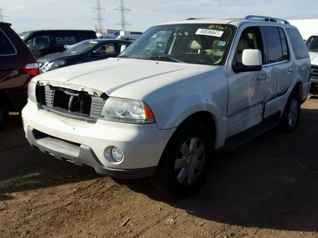5LMEU78H53ZJ16378 - 2003 LINCOLN AVIATOR 白色 照片 2