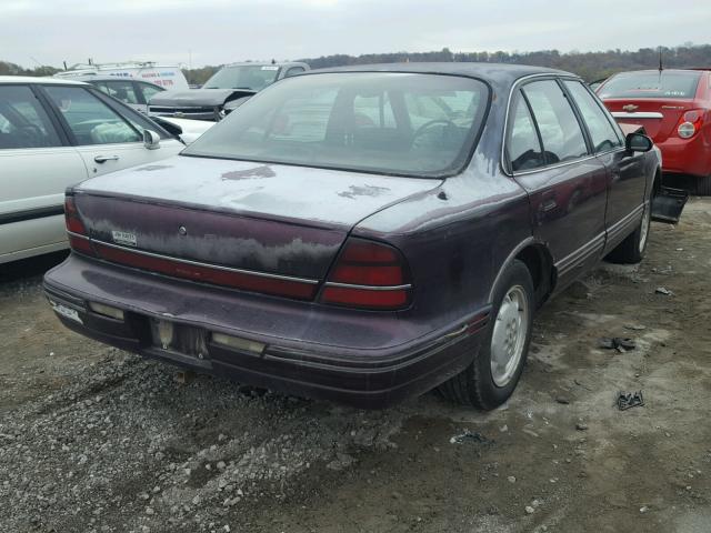 1G3HY52K9SH321580 - 1995 OLDSMOBILE 88 ROYALE MAROON photo 4