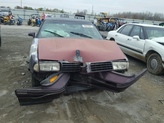 1G3HY52K9SH321580 - 1995 OLDSMOBILE 88 ROYALE MAROON photo 7