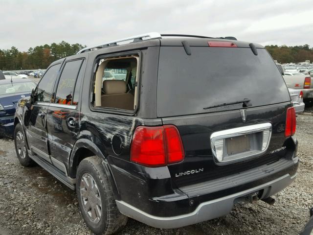 5LMFU27R74LJ28621 - 2004 LINCOLN NAVIGATOR BLACK photo 3