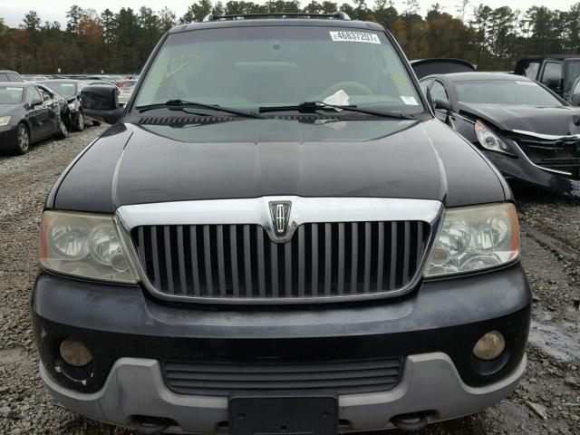 5LMFU27R74LJ28621 - 2004 LINCOLN NAVIGATOR BLACK photo 9