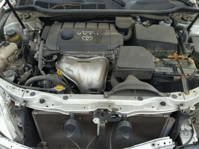 4T1BF3EK6AU060955 - 2010 TOYOTA CAMRY BASE ვერცხლისფერი ფოტო 7