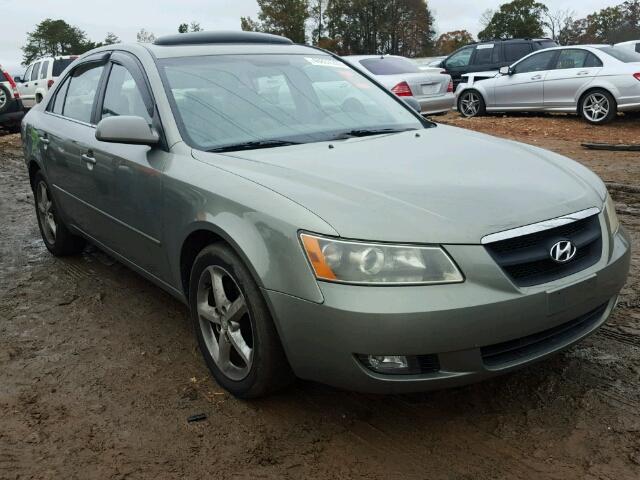 5NPET46C87H282844 - 2007 HYUNDAI SONATA GLS BEIGE photo 1