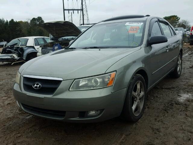 5NPET46C87H282844 - 2007 HYUNDAI SONATA GLS BEIGE photo 2