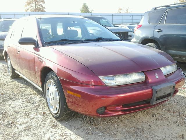 1G8ZJ8273VZ405795 - 1997 SATURN SW2 RED photo 1