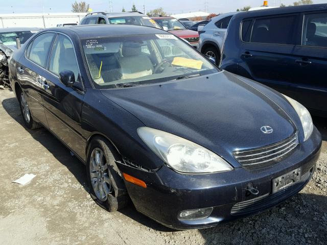 JTHBA30G645001049 - 2004 LEXUS ES 330 BLUE photo 1